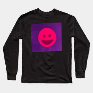 Emoji Smiley Long Sleeve T-Shirt